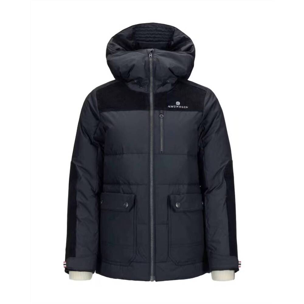 NEW AMUNDSEN women's groomer jacket in navy